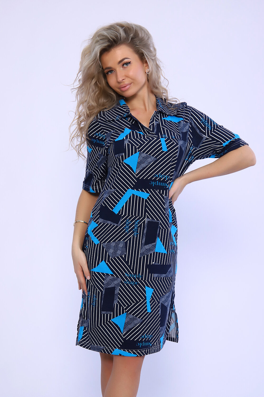 Натали Платье 580793 13121 голубой