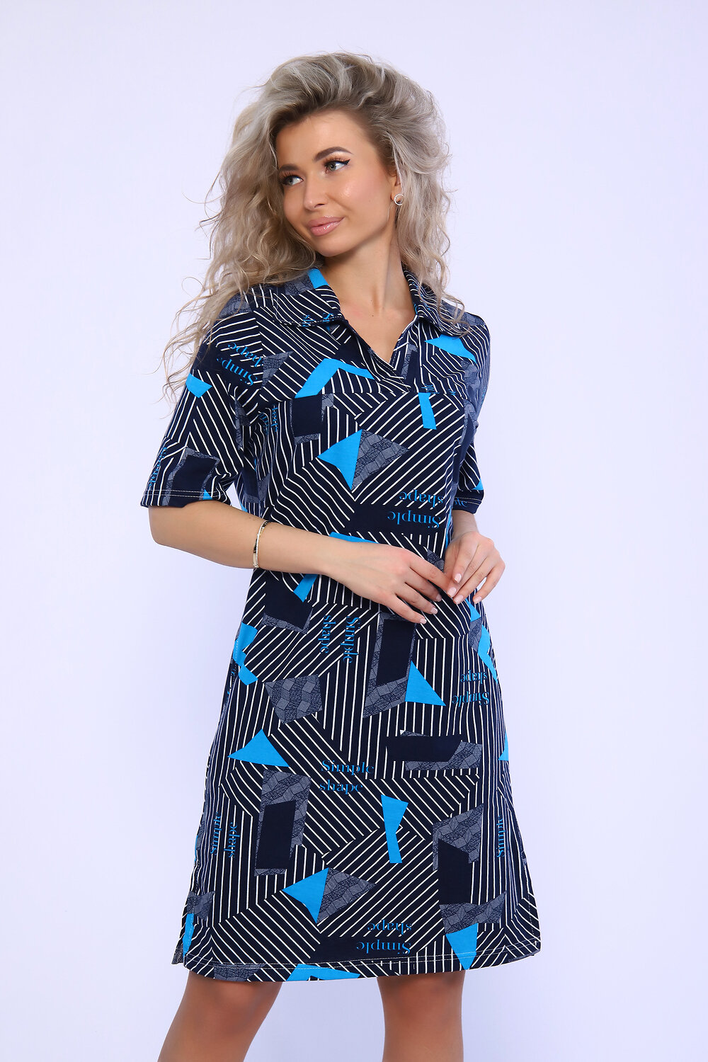 Натали Платье 580793 13121 голубой