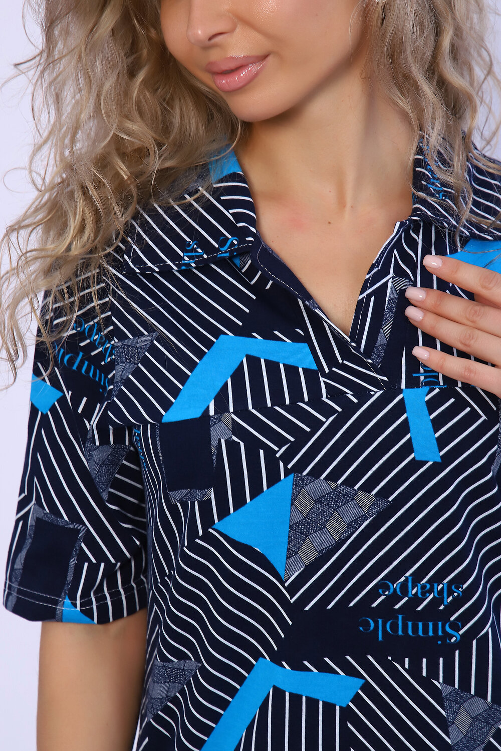 Натали Платье 580793 13121 голубой