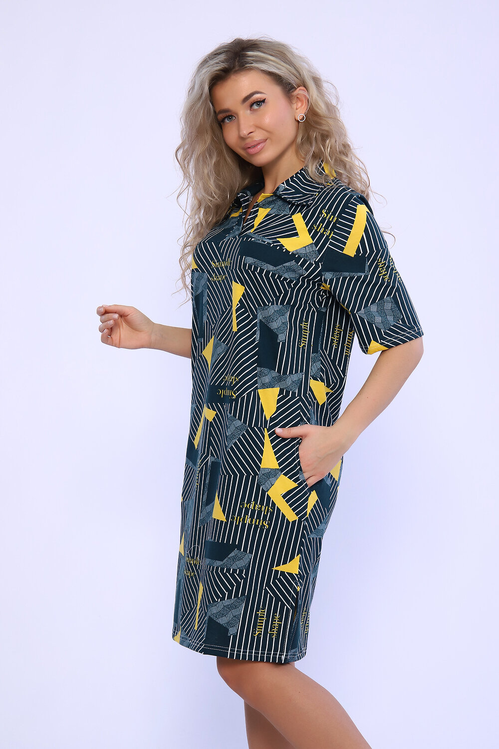 Натали Платье 580794 13121 желтый