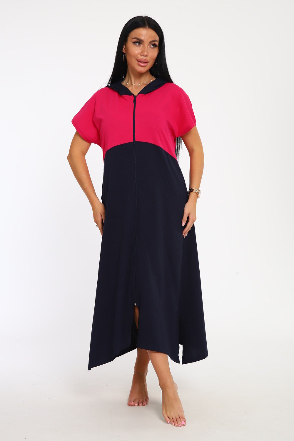 Натали Халат 580796 33519 синий