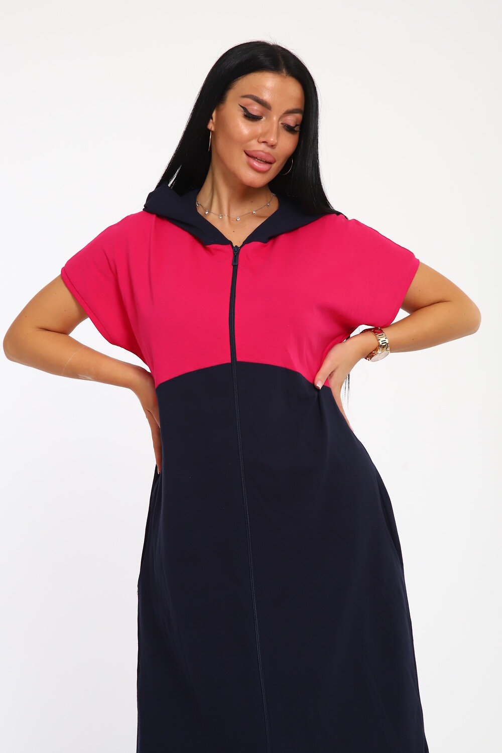 Натали Халат 580796 33519 синий