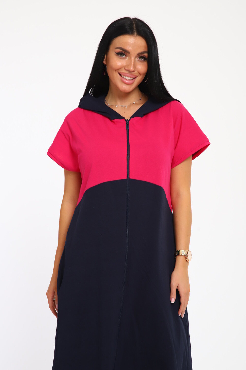 Натали Халат 580796 33519 синий