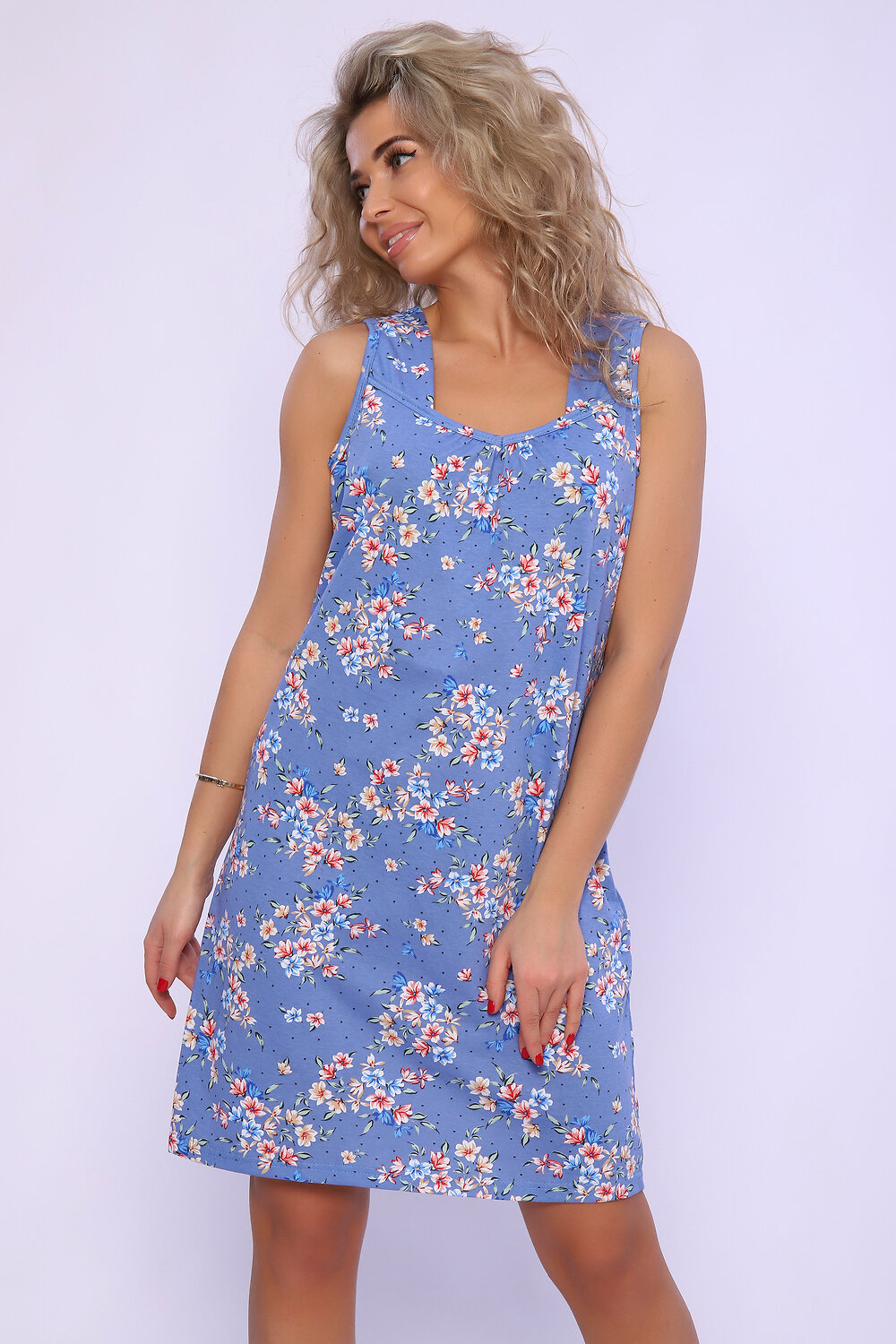 Натали Сорочка 580804 89400 голубой