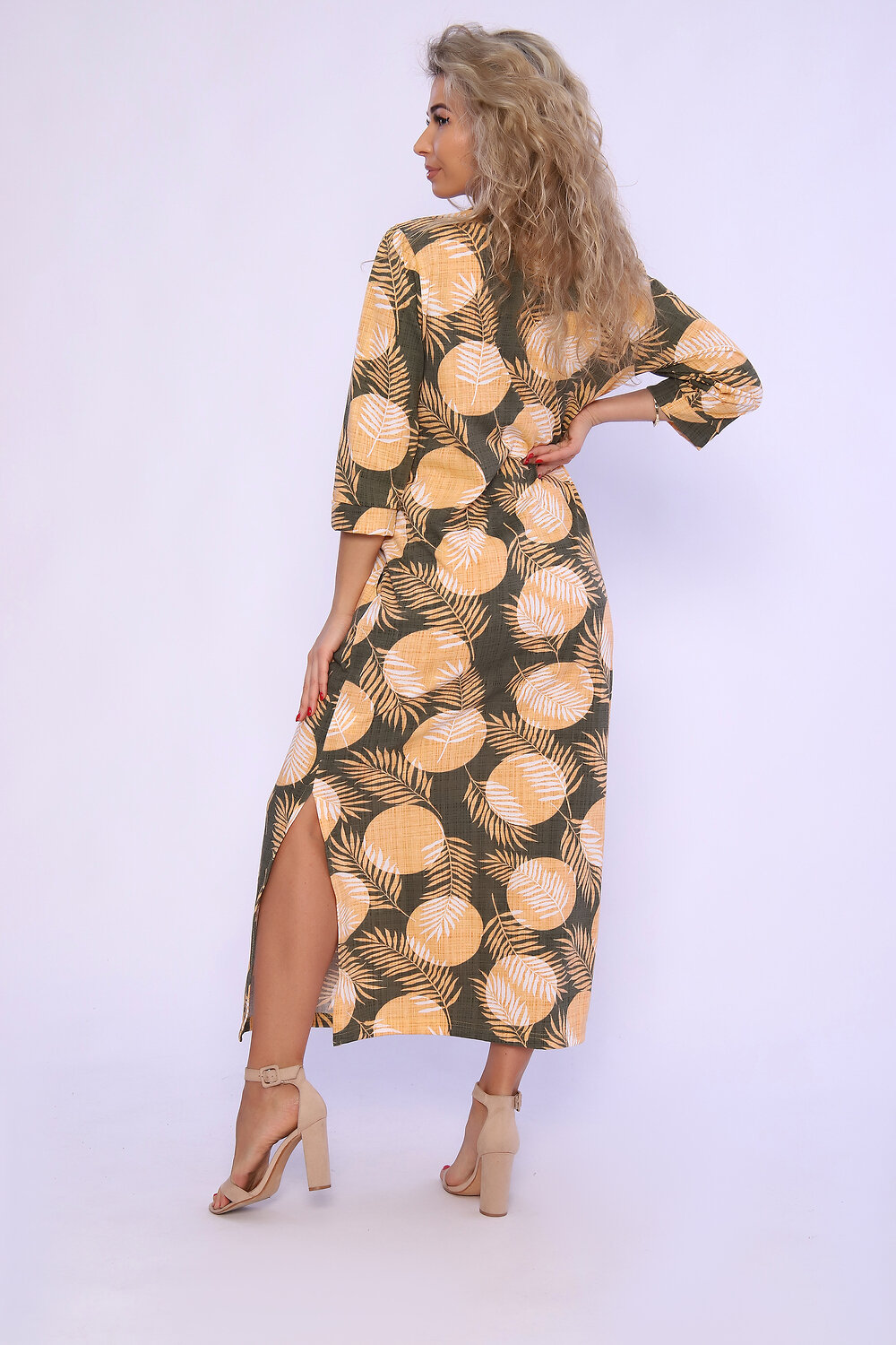 Натали Платье 580807 89391 оранжевый