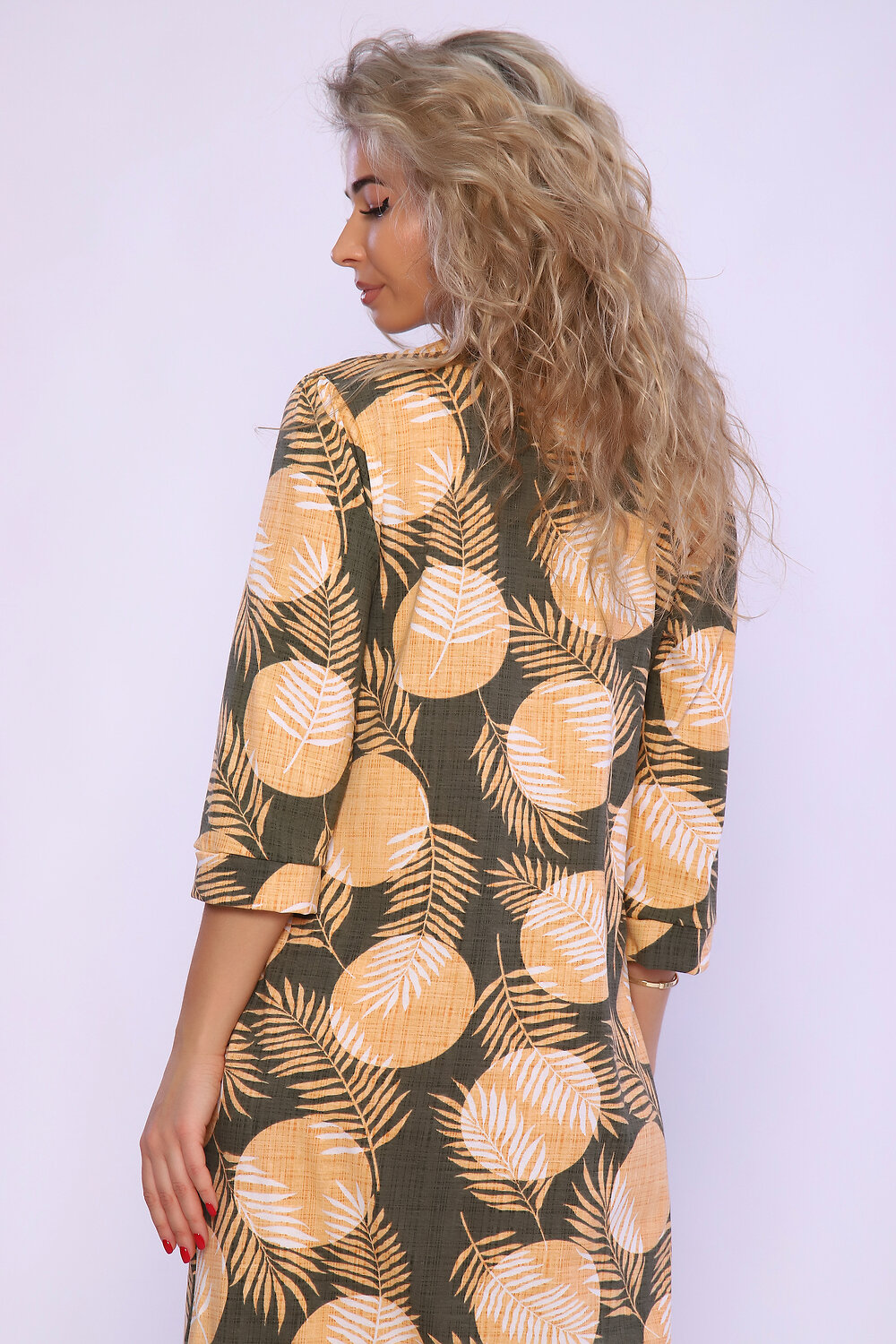 Натали Платье 580807 89391 оранжевый