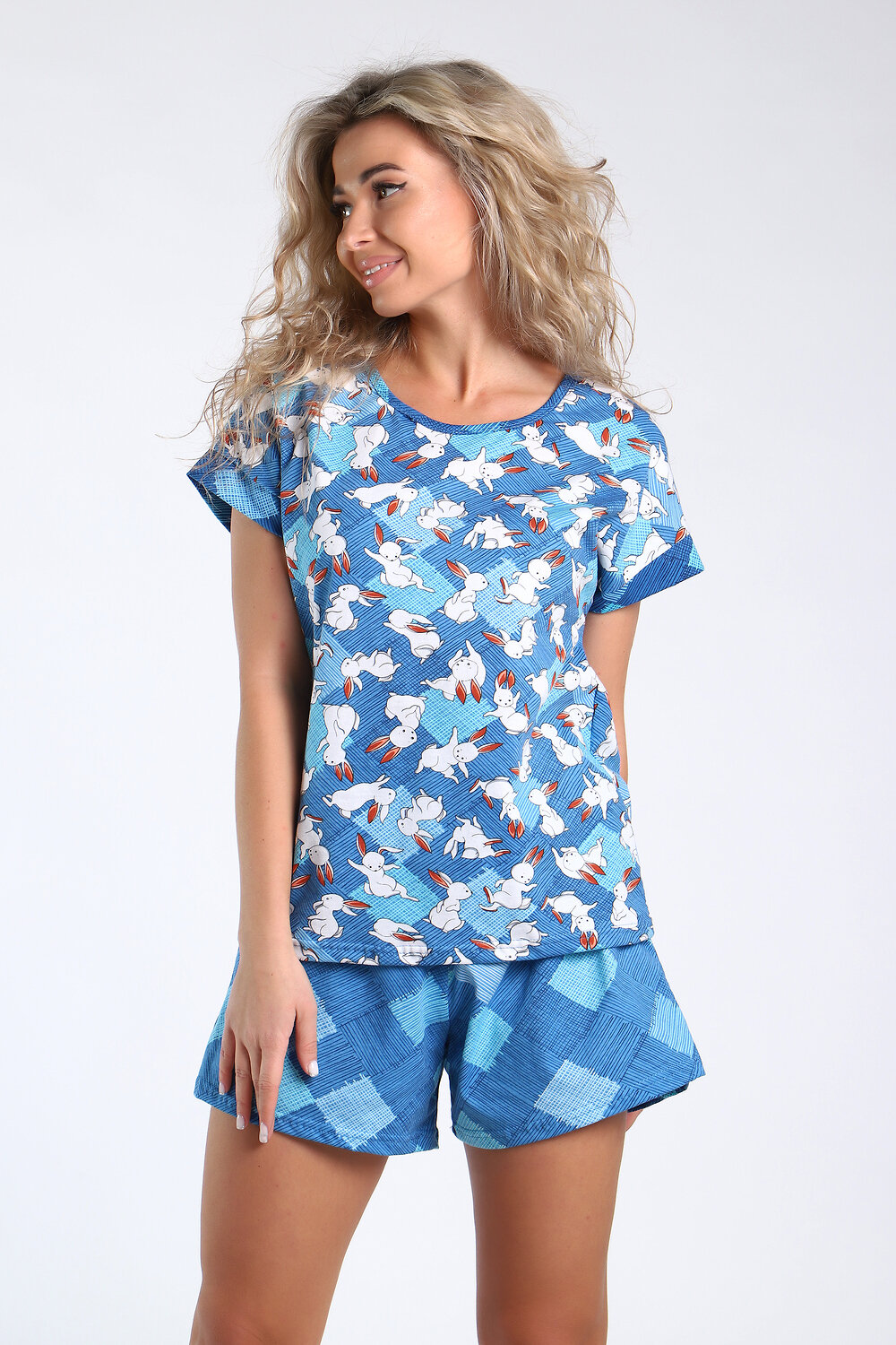 Натали Пижама 580808 89382 синий