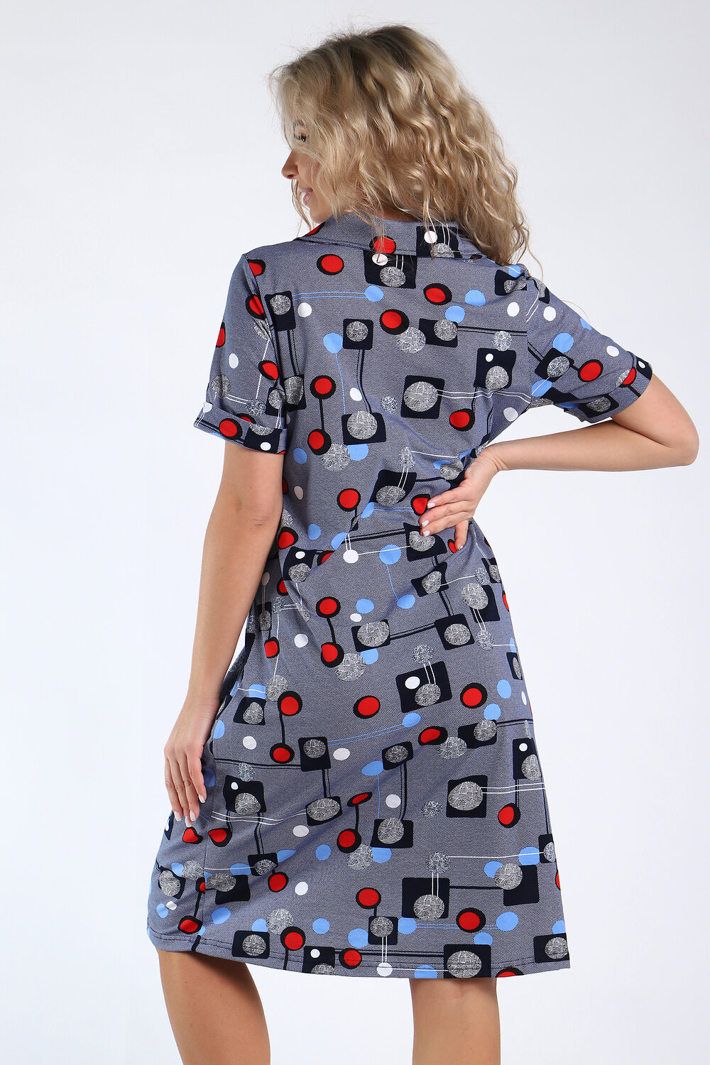 Натали Платье 580810 89379 серый