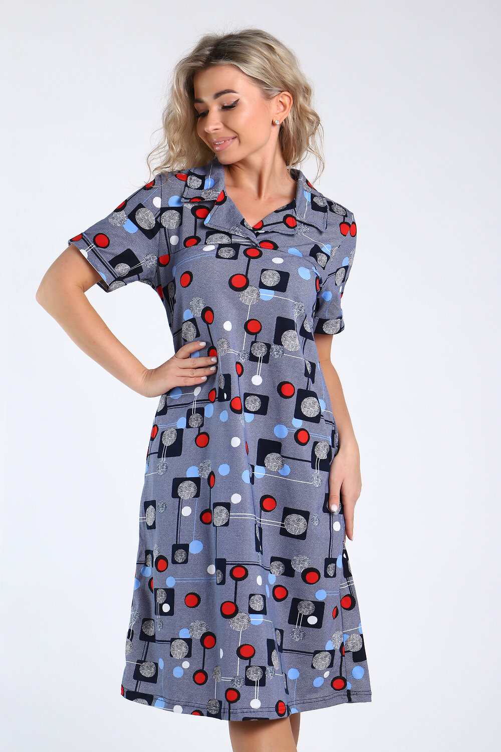 Натали Платье 580810 89379 серый