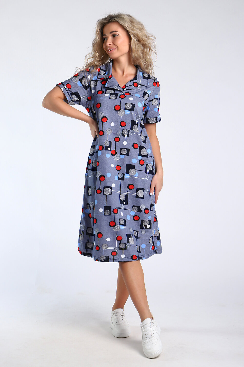 Натали Платье 580810 89379 серый