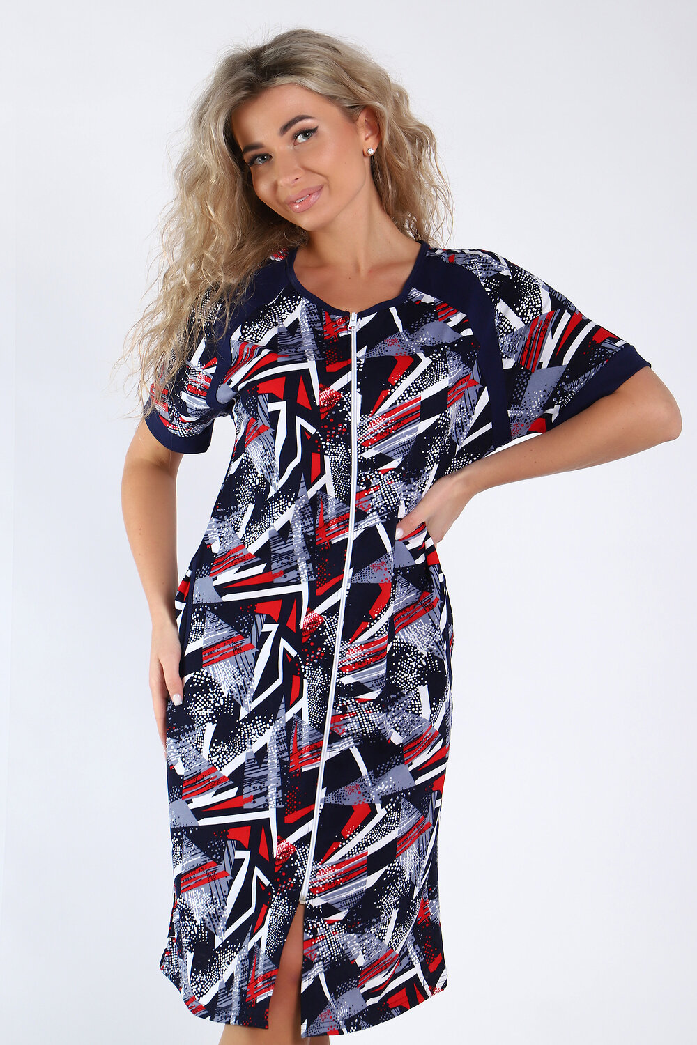 Натали Халат 580811 89377 темно-синий