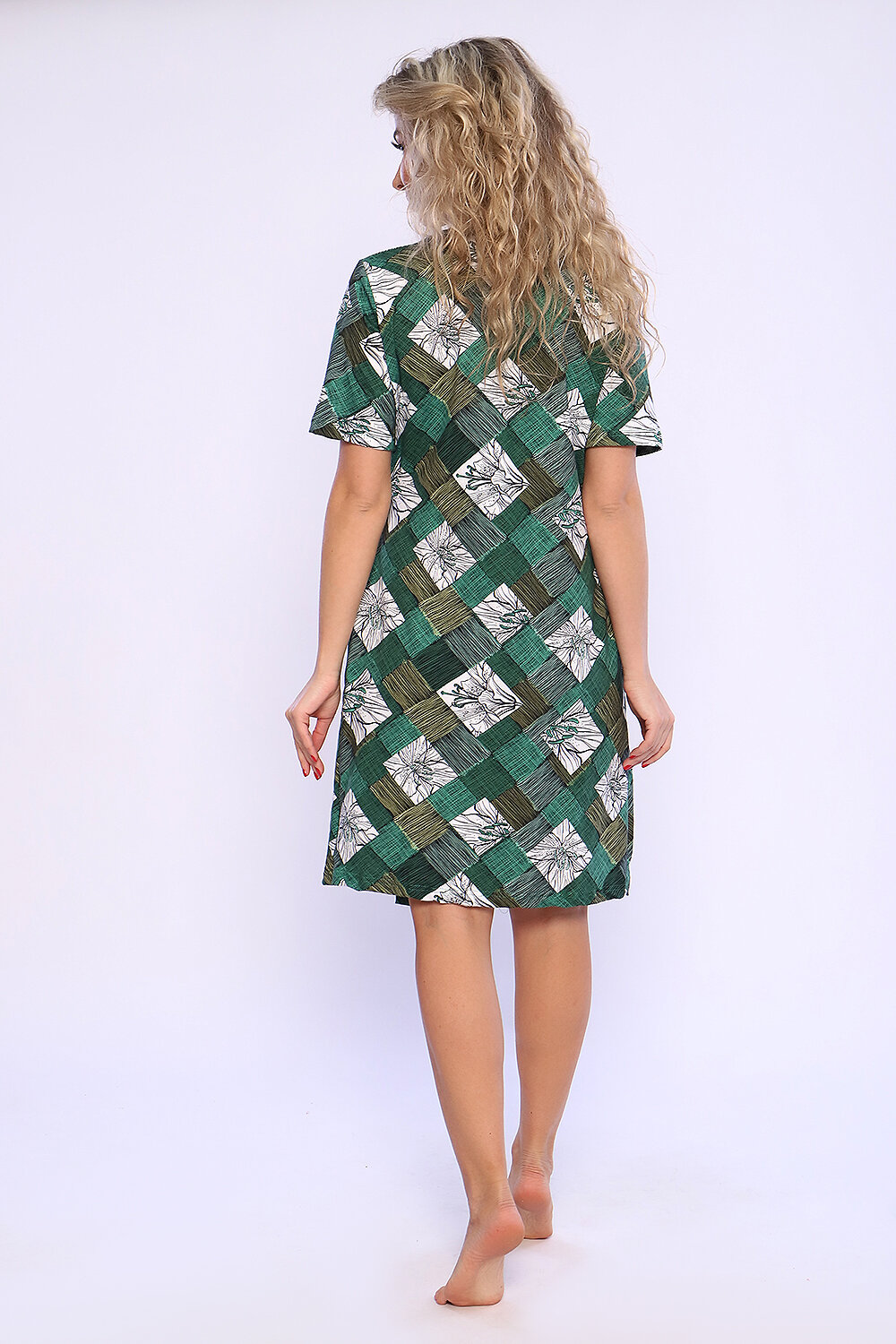 Натали Халат 580813 89370 зеленый