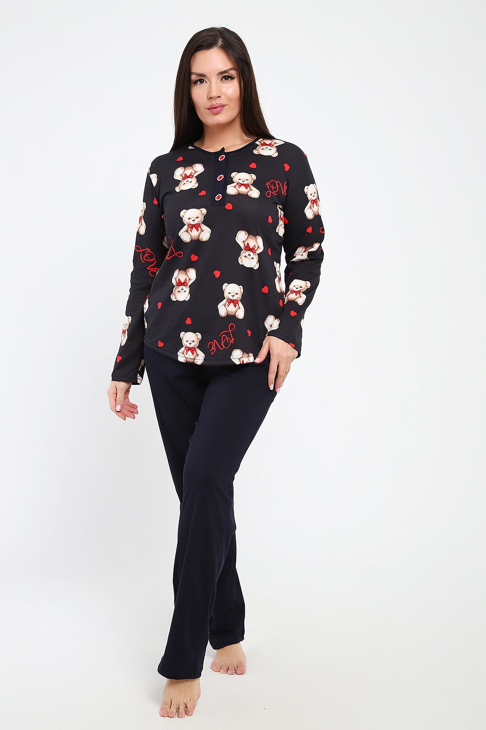 Натали Пижама 580821 24276 темно-синий