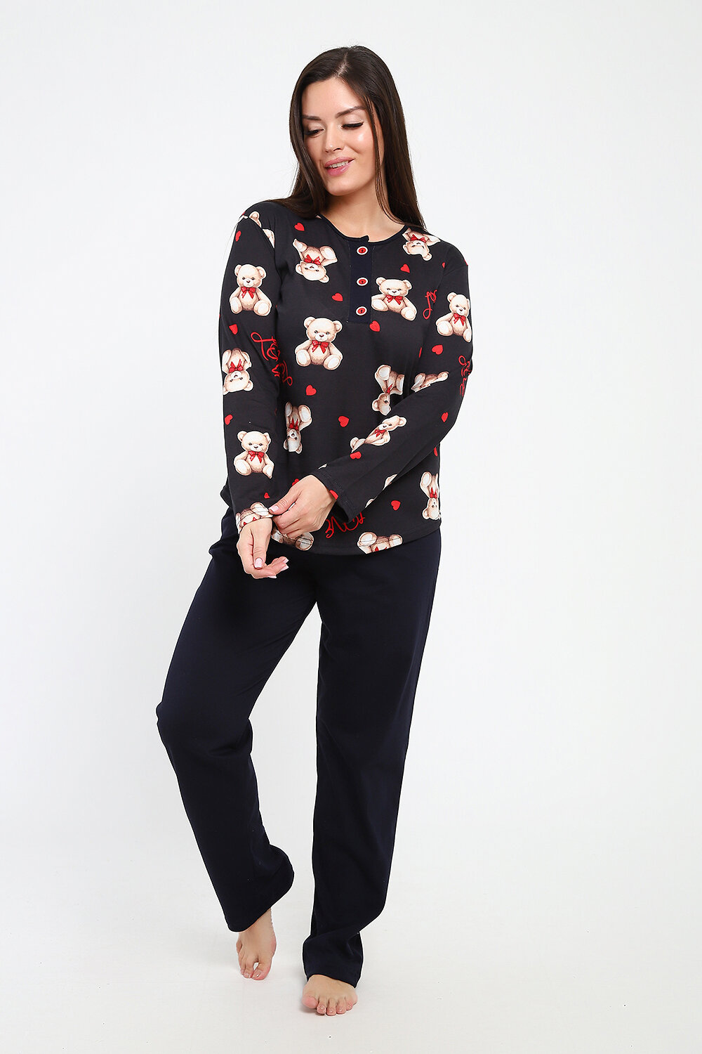 Натали Пижама 580821 24276 темно-синий