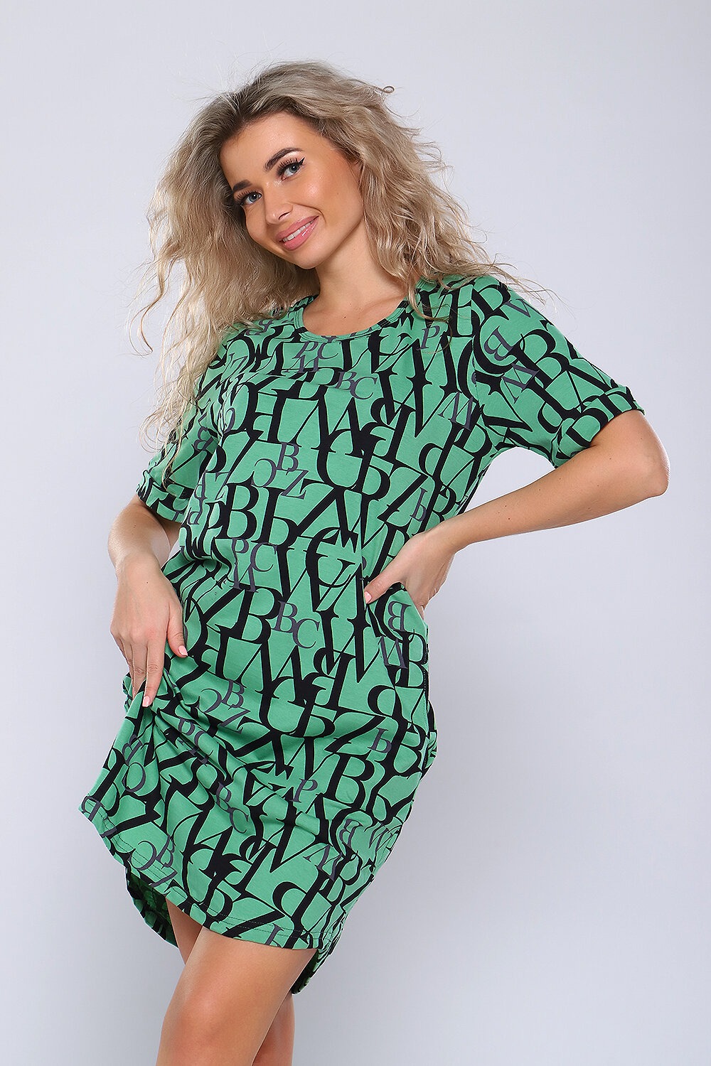 Натали Туника 580828 89326 зеленый