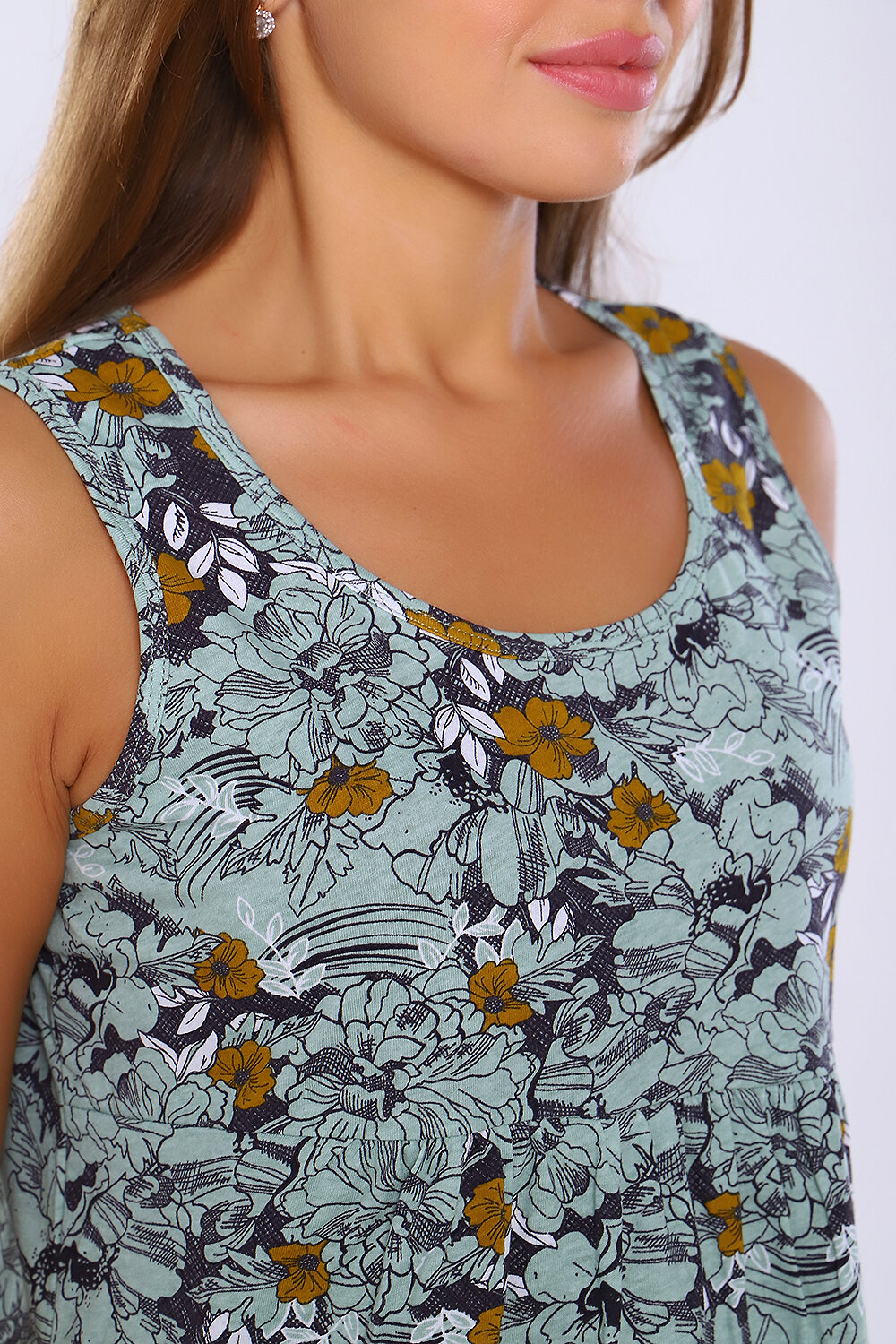 Натали Сорочка 580837 89302 зеленый