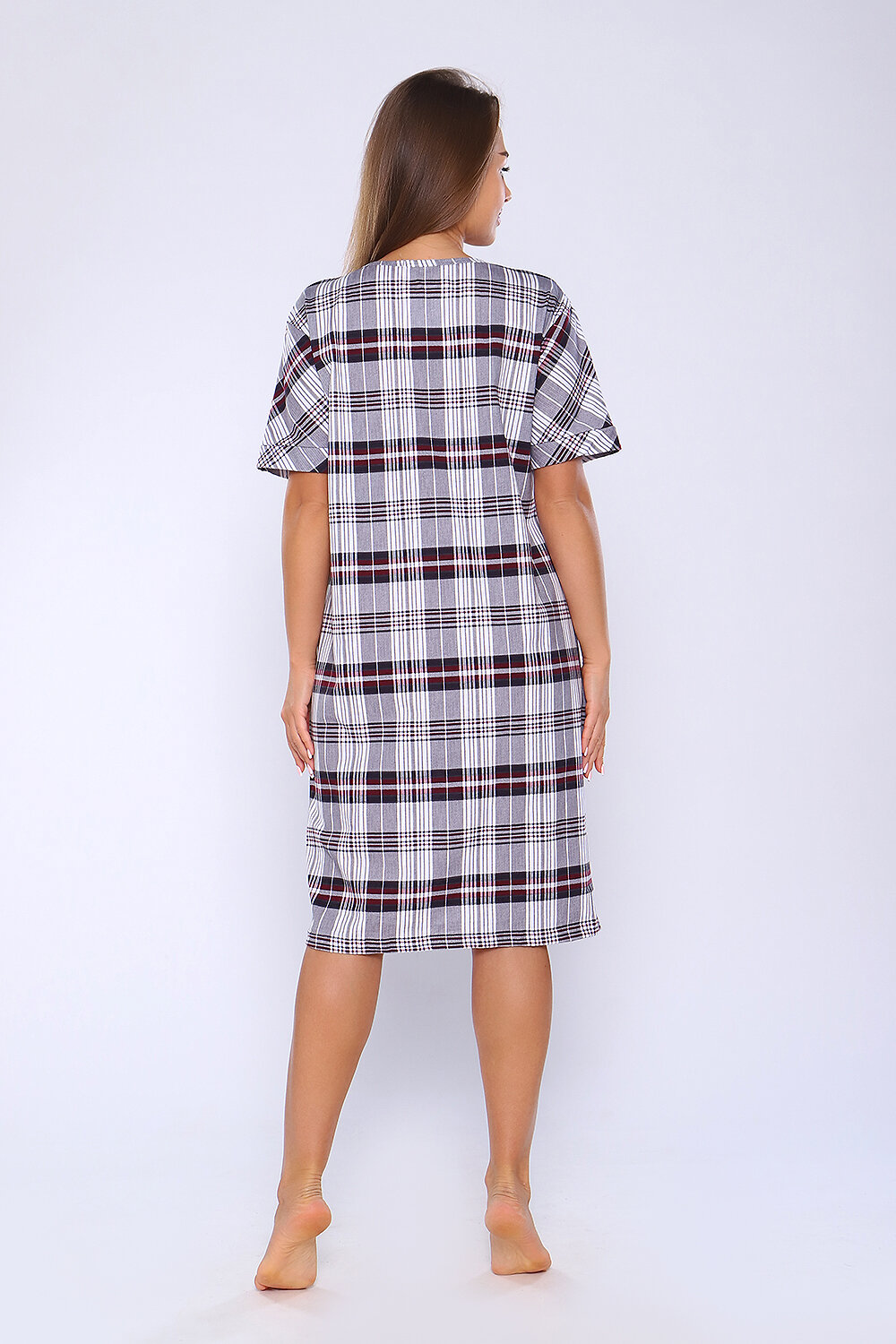 Натали Туника 580839 59218 серая клетка