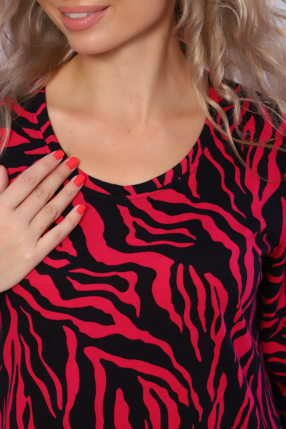 Натали Платье 580844 59205 черный/красный