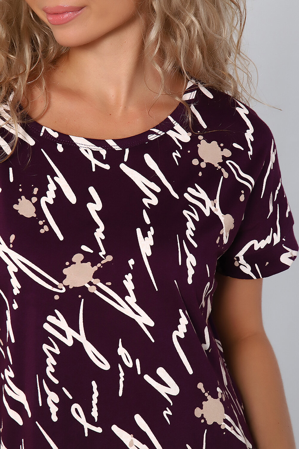 Натали Платье 580851 59193 бордовый