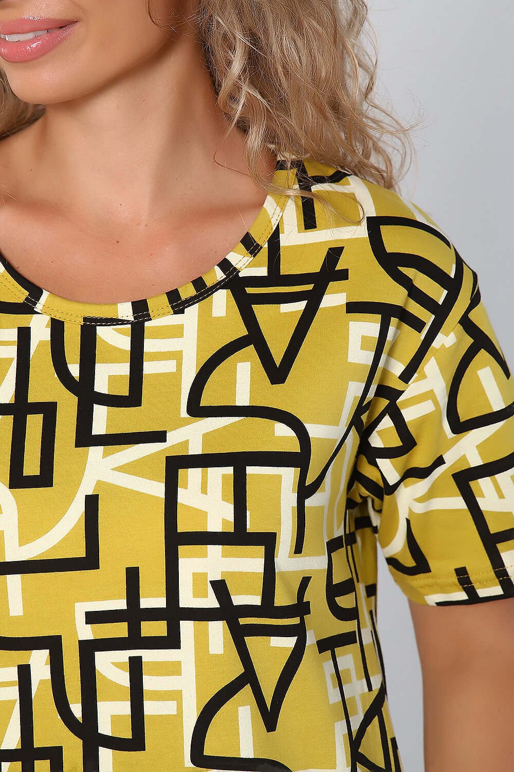 Натали Туника 580852 59192 желтый