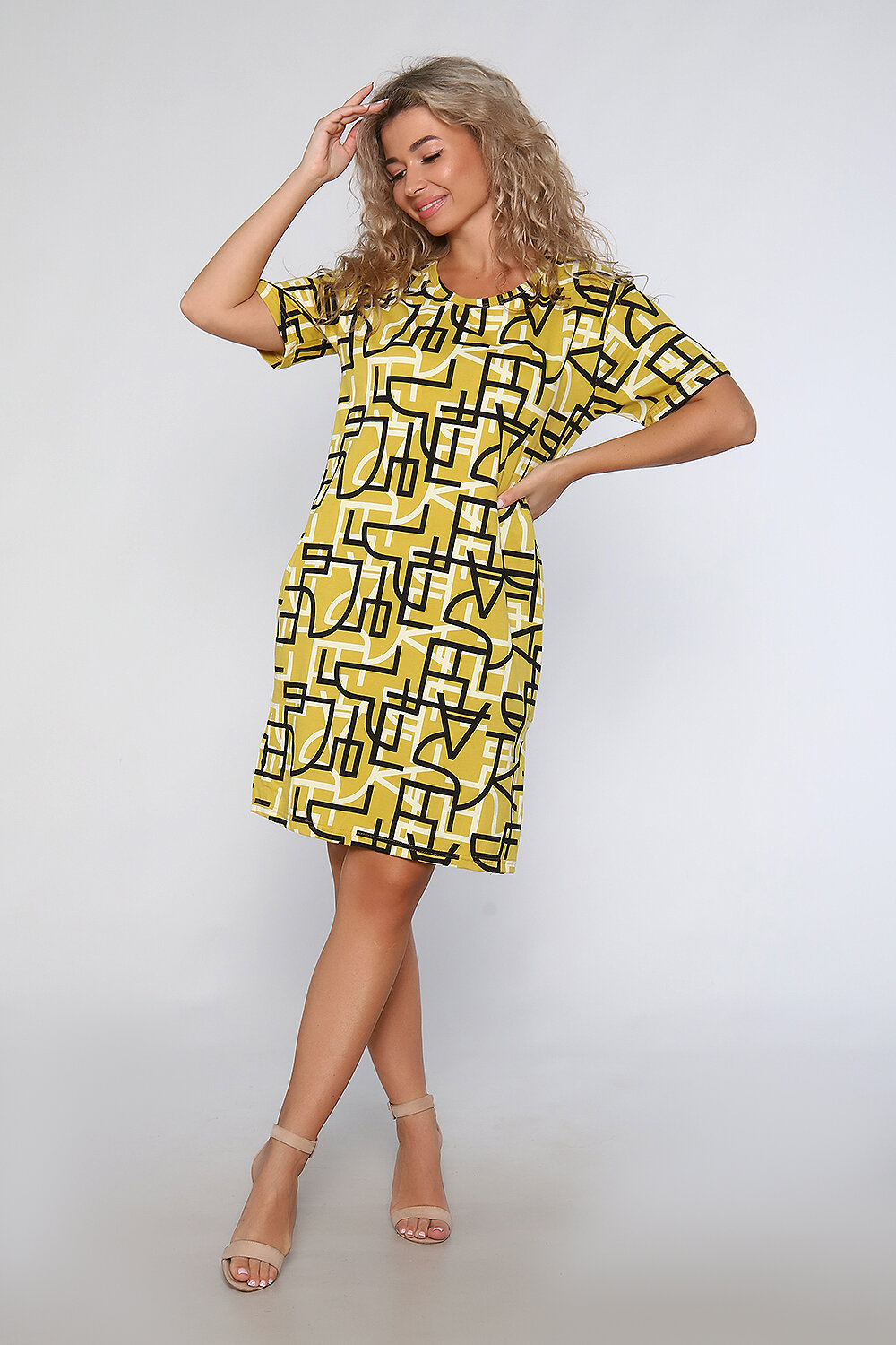 Натали Туника 580852 59192 желтый