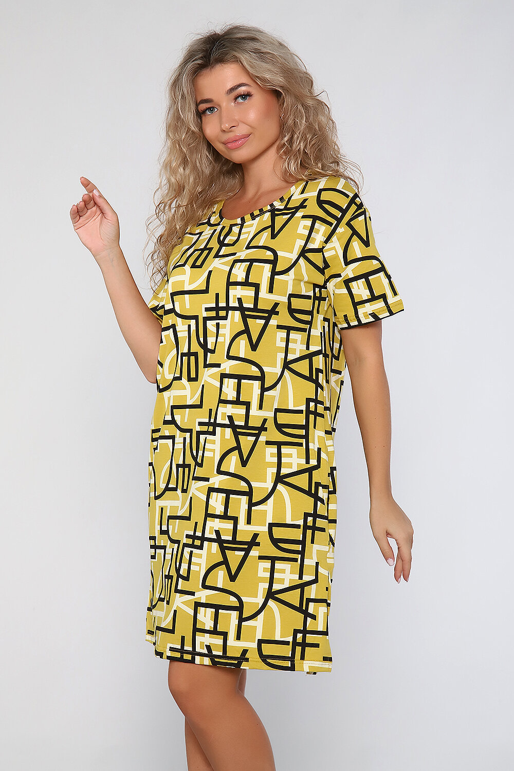 Натали Туника 580852 59192 желтый