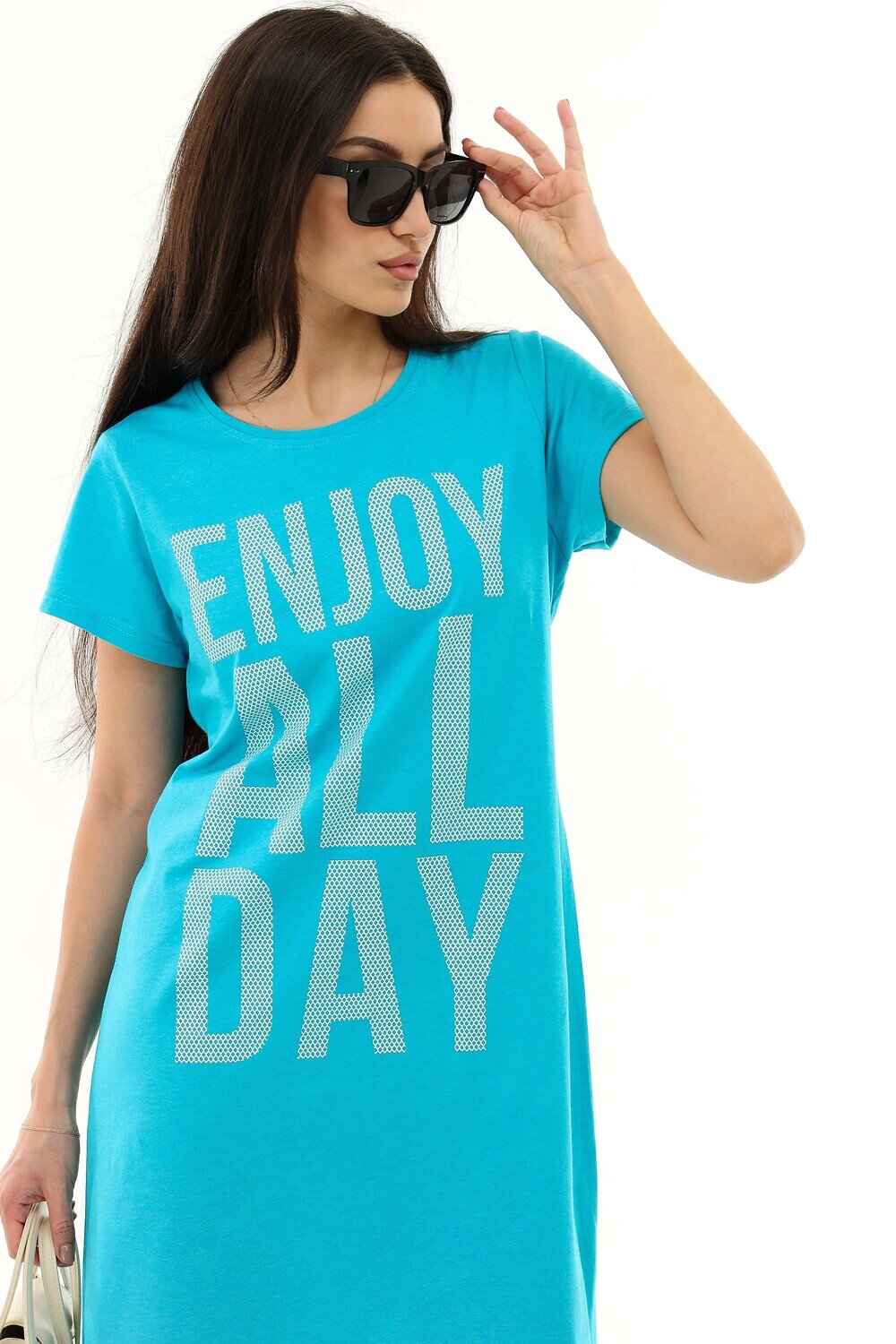 Натали Платье 580854 50558 бирюзовый