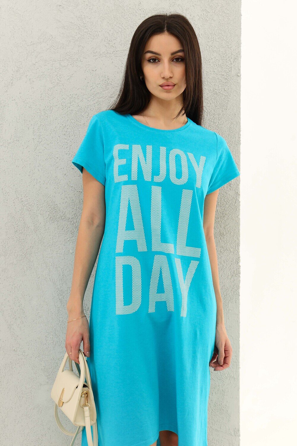 Натали Платье 580854 50558 бирюзовый