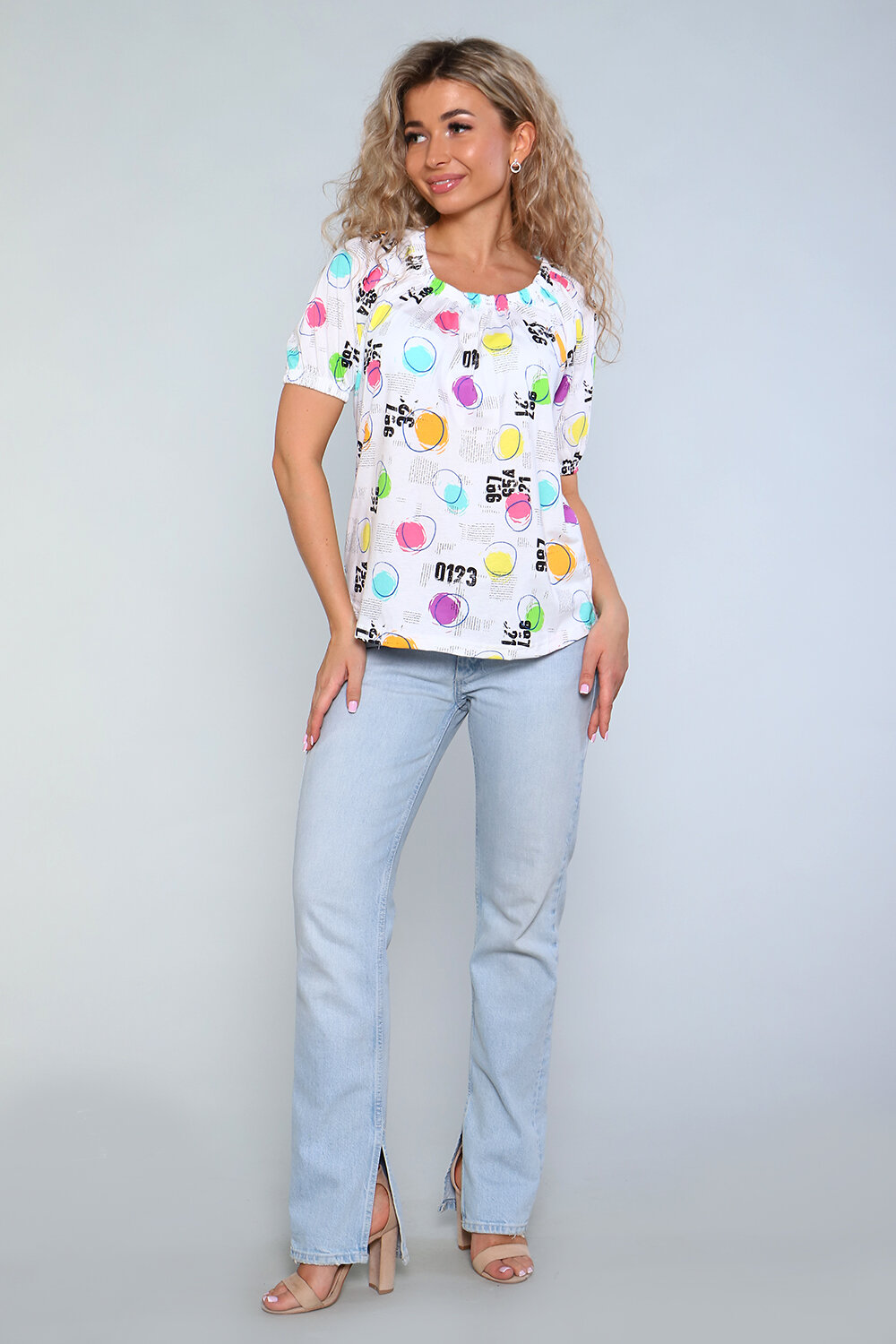 Натали Туника 580856 59135 белый