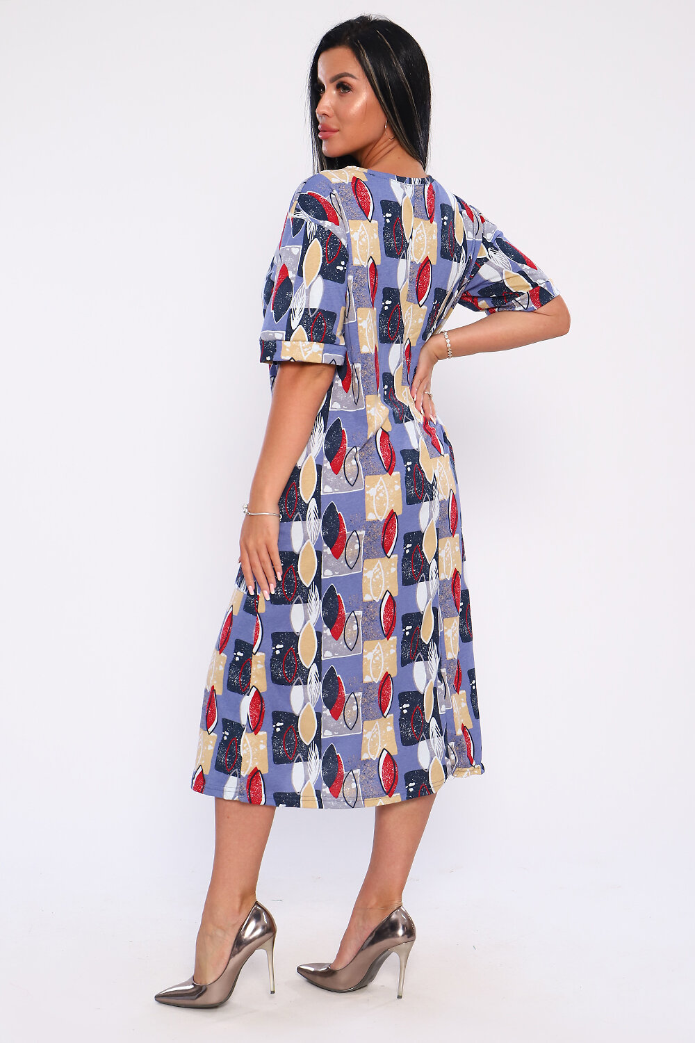 Натали Платье 580862 59129 синий