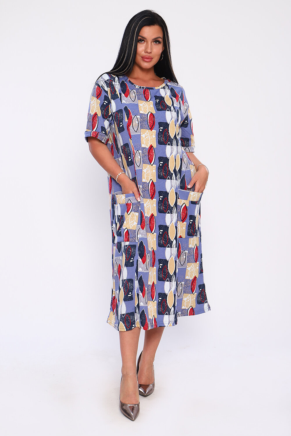 Натали Платье 580862 59129 синий