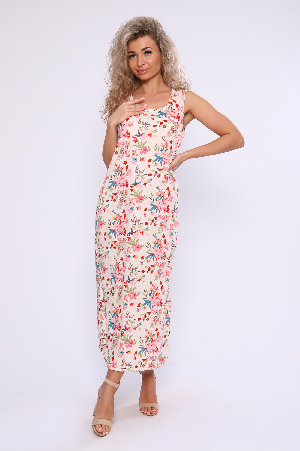 Натали Сарафан 580864 59123 белый