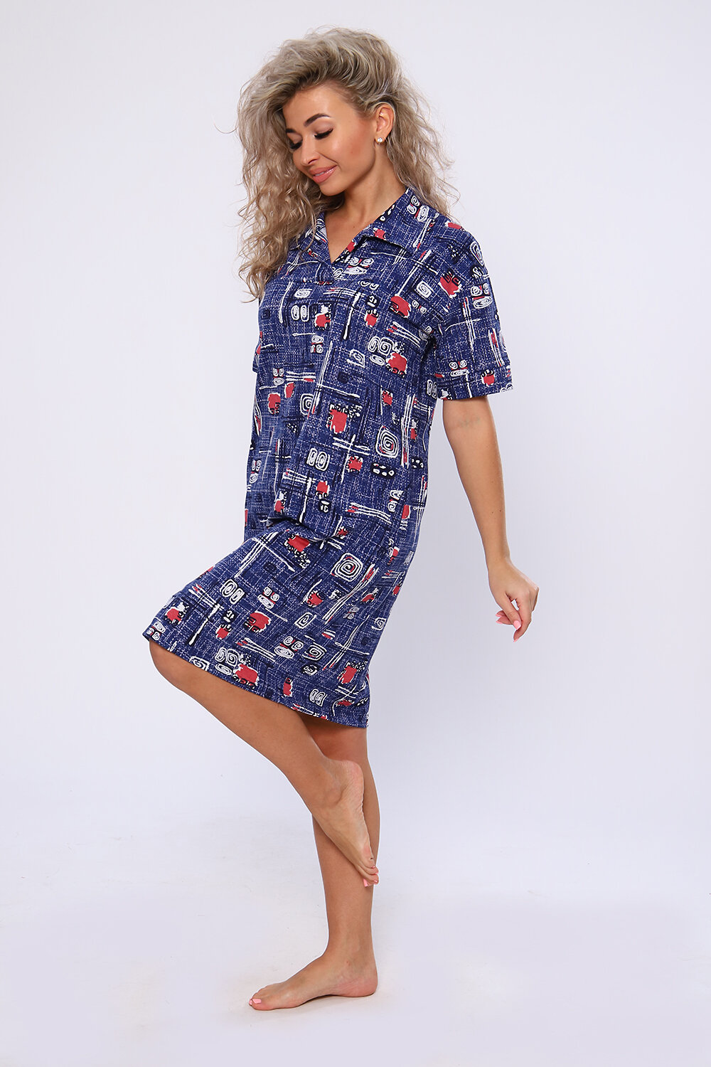 Натали Платье 580867 59111 синий