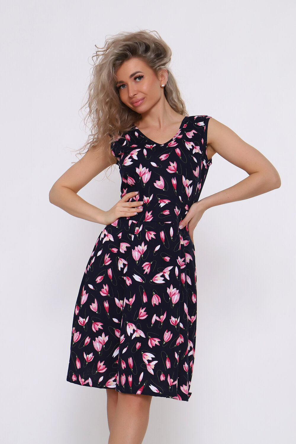 Натали Сарафан 580870 38573 розовый