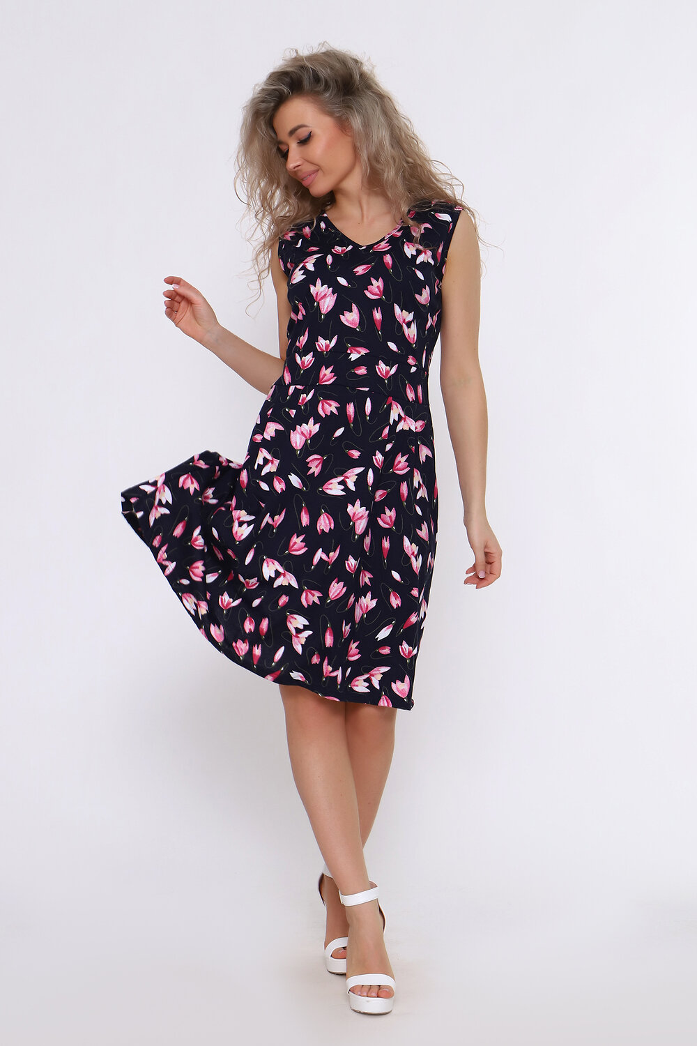 Натали Сарафан 580870 38573 розовый