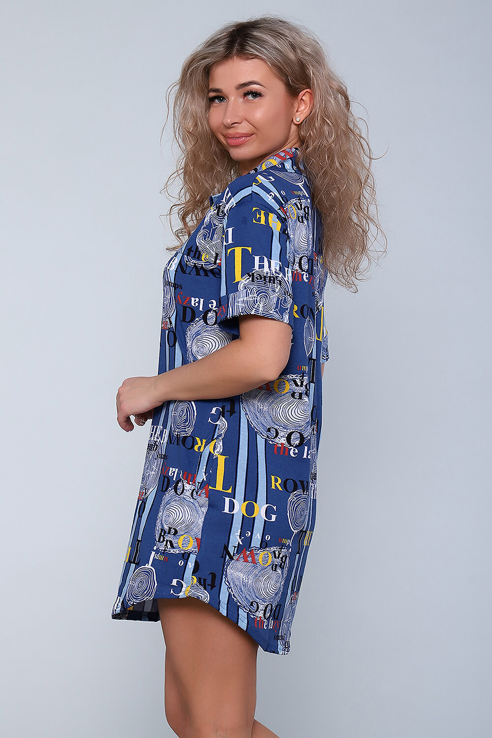 Натали Туника 580875 59074 синий