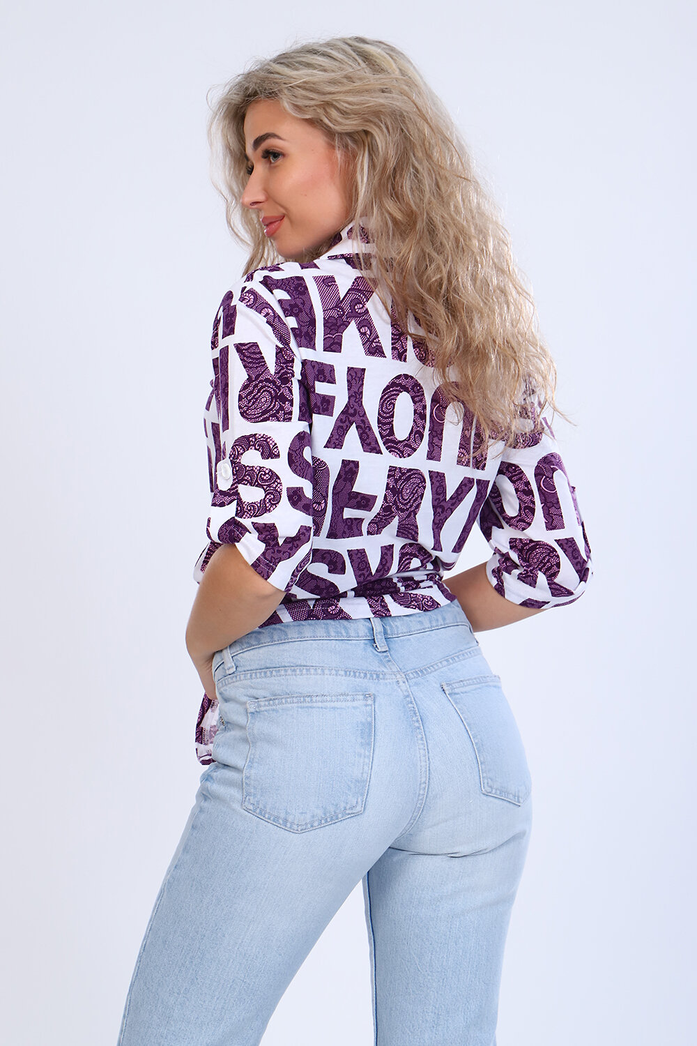 Натали Туника 580878 59053 фиолетовый