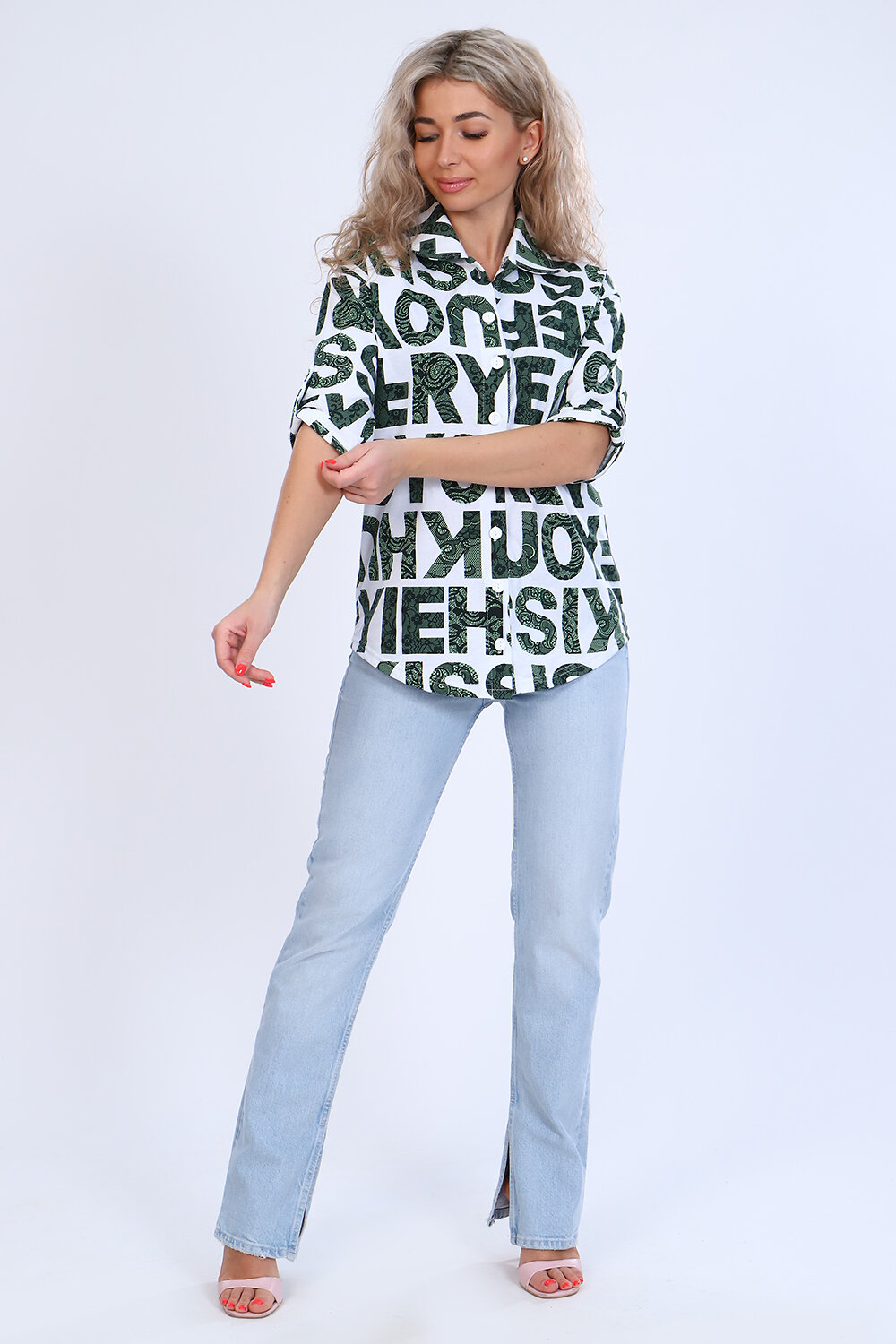 Натали Туника 580879 59053 зеленый