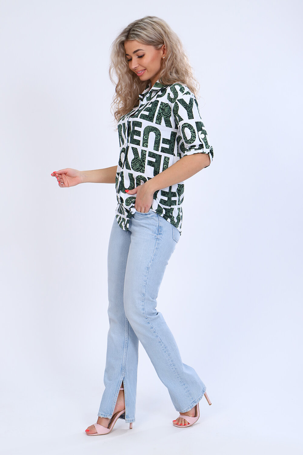 Натали Туника 580879 59053 зеленый