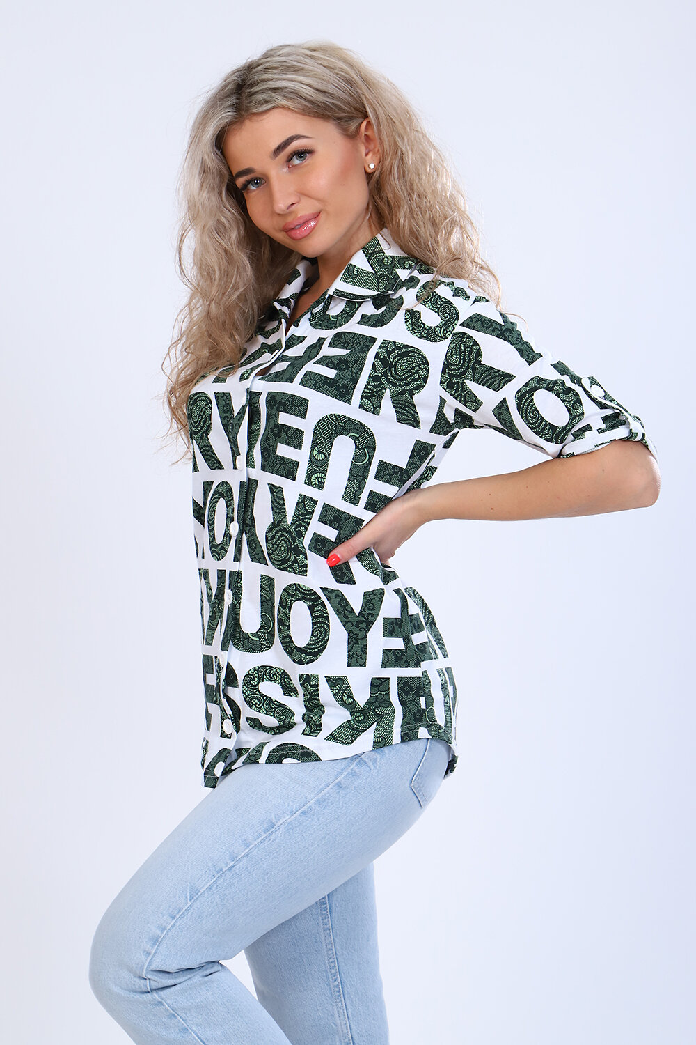 Натали Туника 580879 59053 зеленый