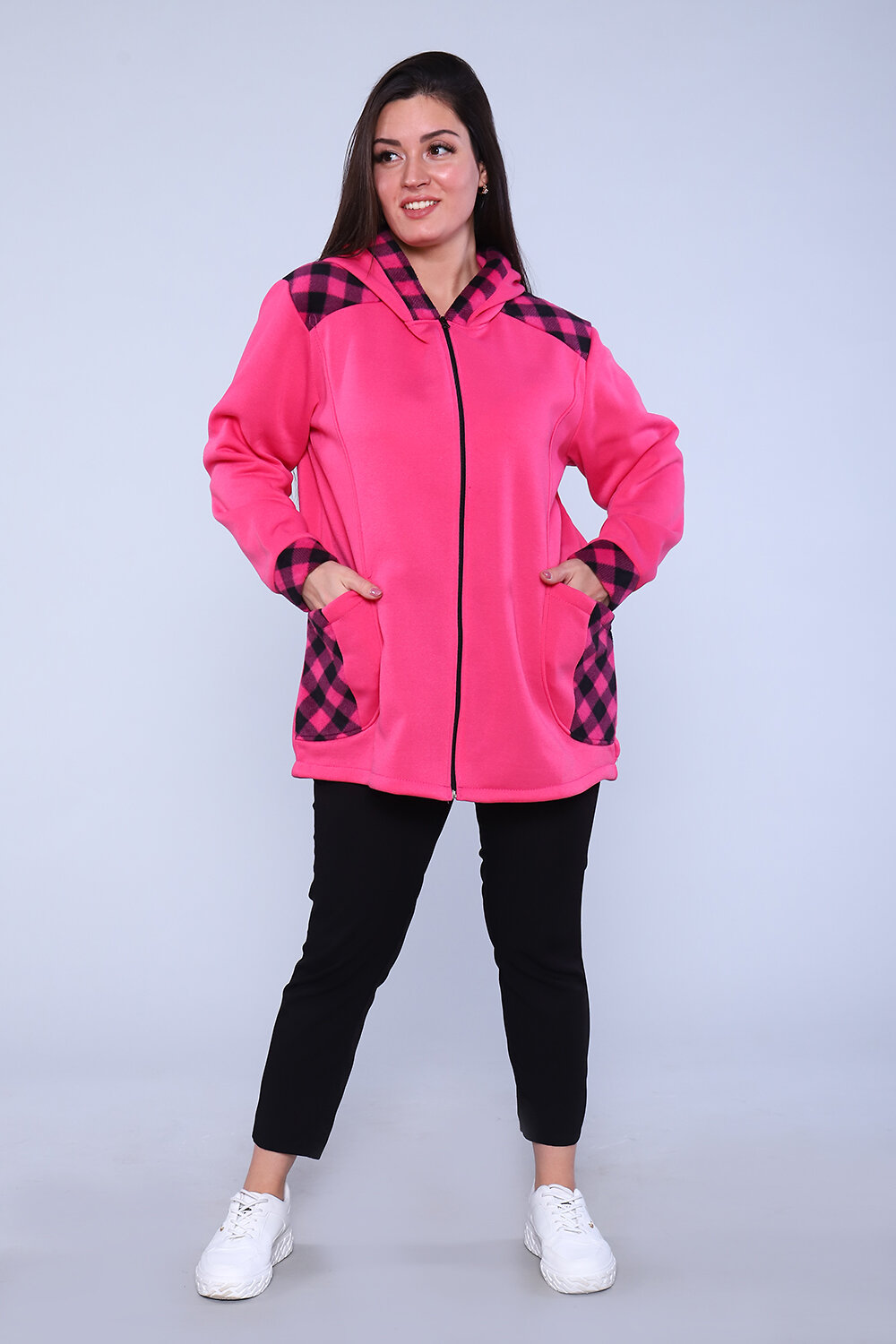 Натали Толстовка 580883 52223 розовый