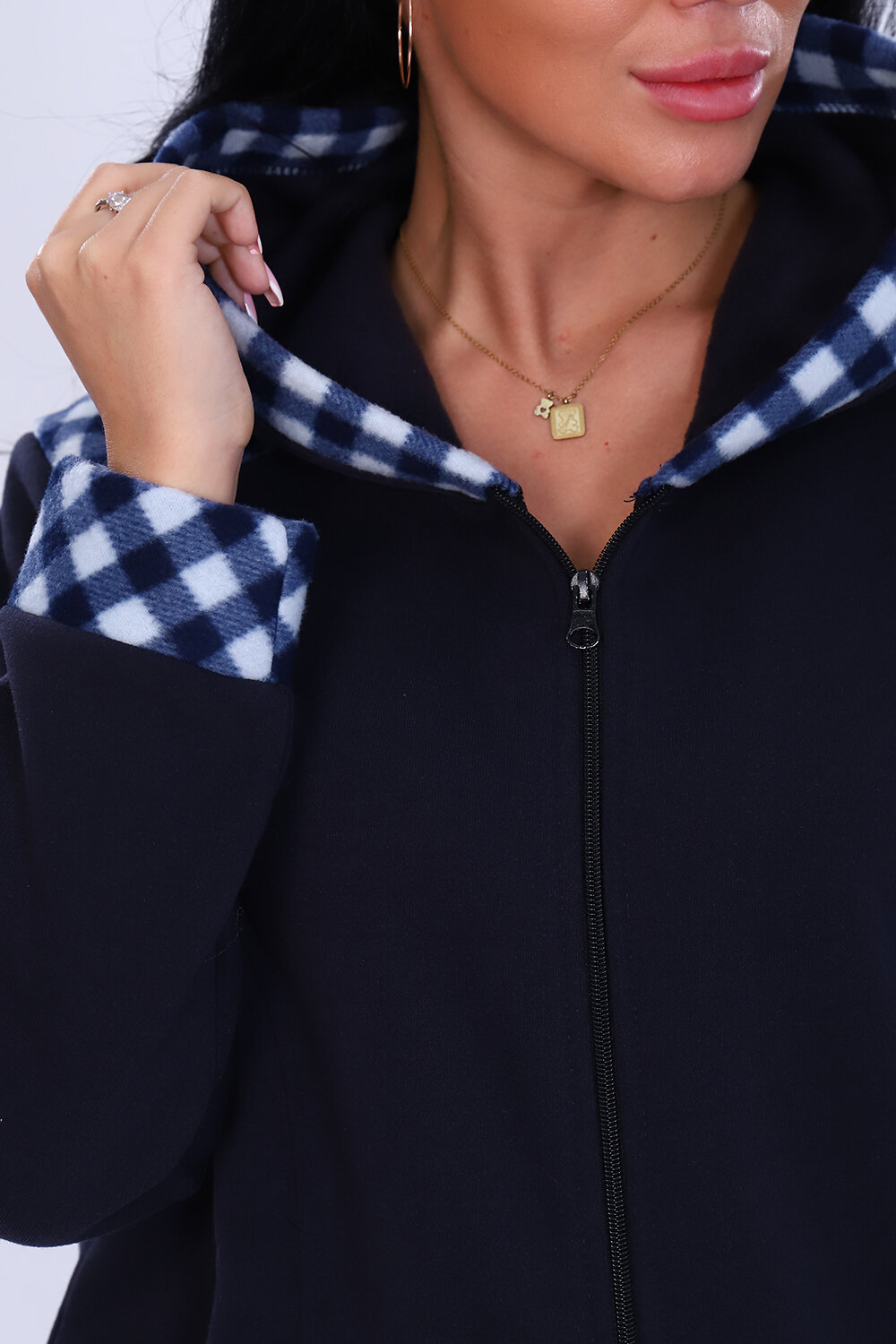 Натали Толстовка 580884 52223 синий