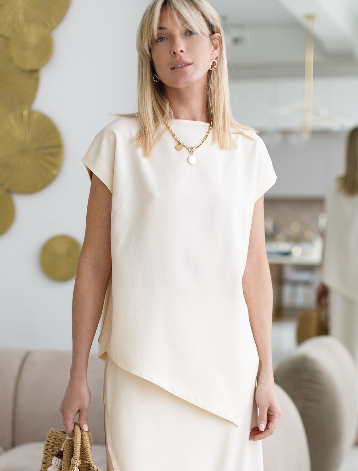 VILATTE Топ 580891 D23.058 кокосово-молочный