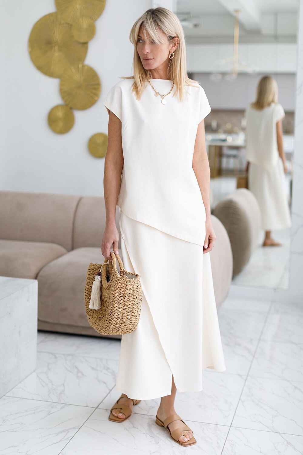 VILATTE Топ 580891 D23.058 кокосово-молочный