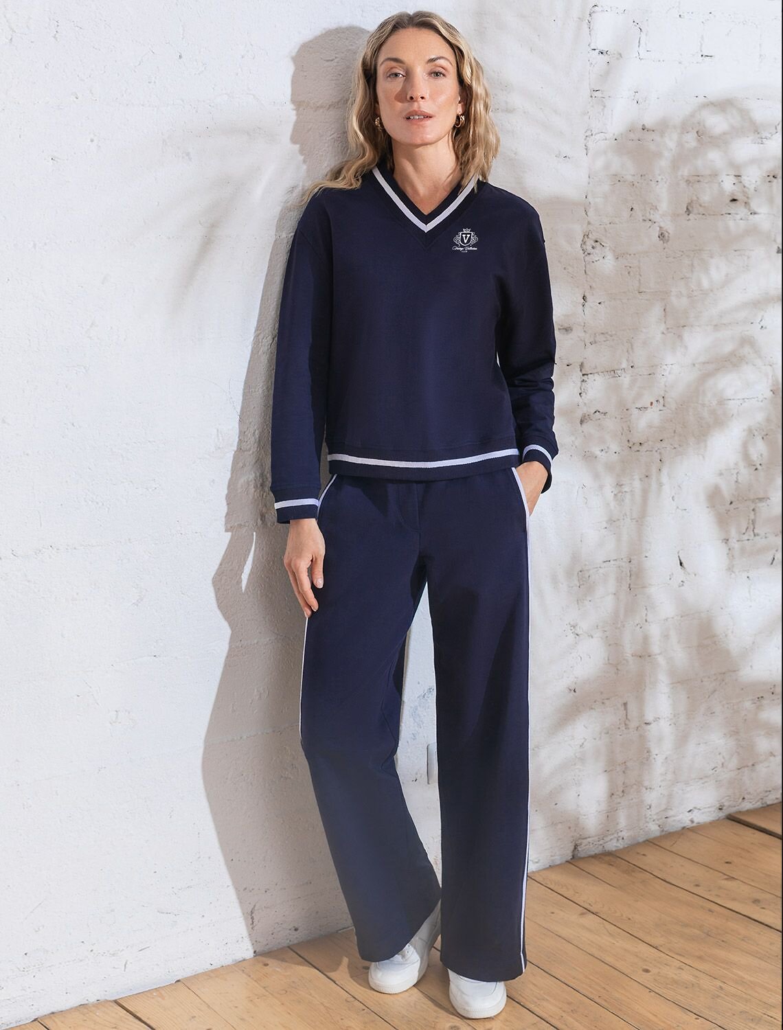 VILATTE Брюки 580899 D44.164 т.синий