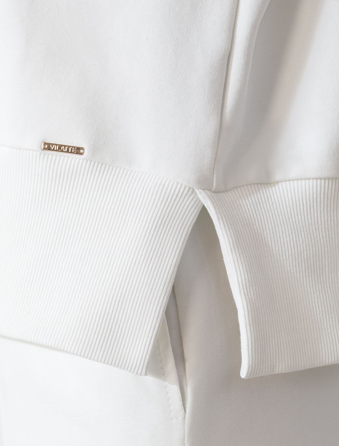 VILATTE Джемпер 580903 D49.086 белый_vilatte