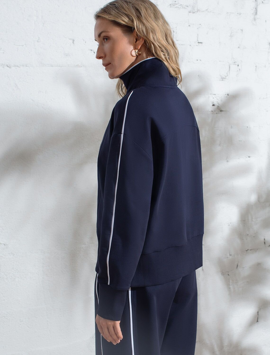 VILATTE Джемпер 580904 D49.086 т.синий_vilatte