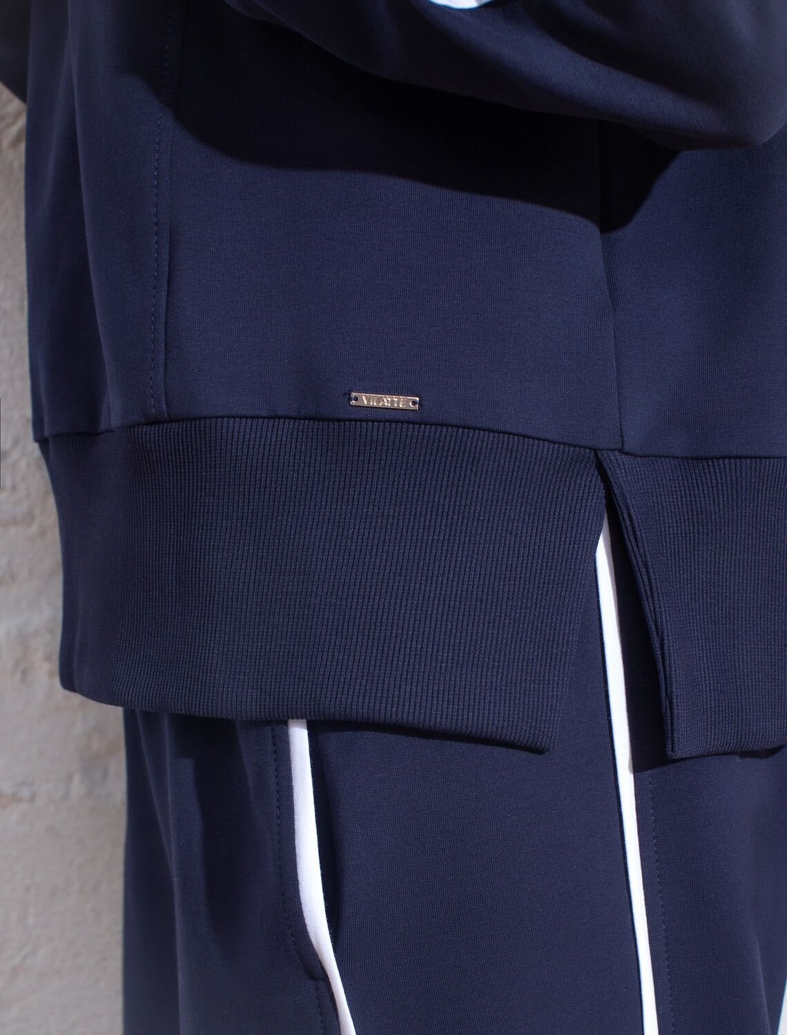 VILATTE Джемпер 580904 D49.086 т.синий_vilatte