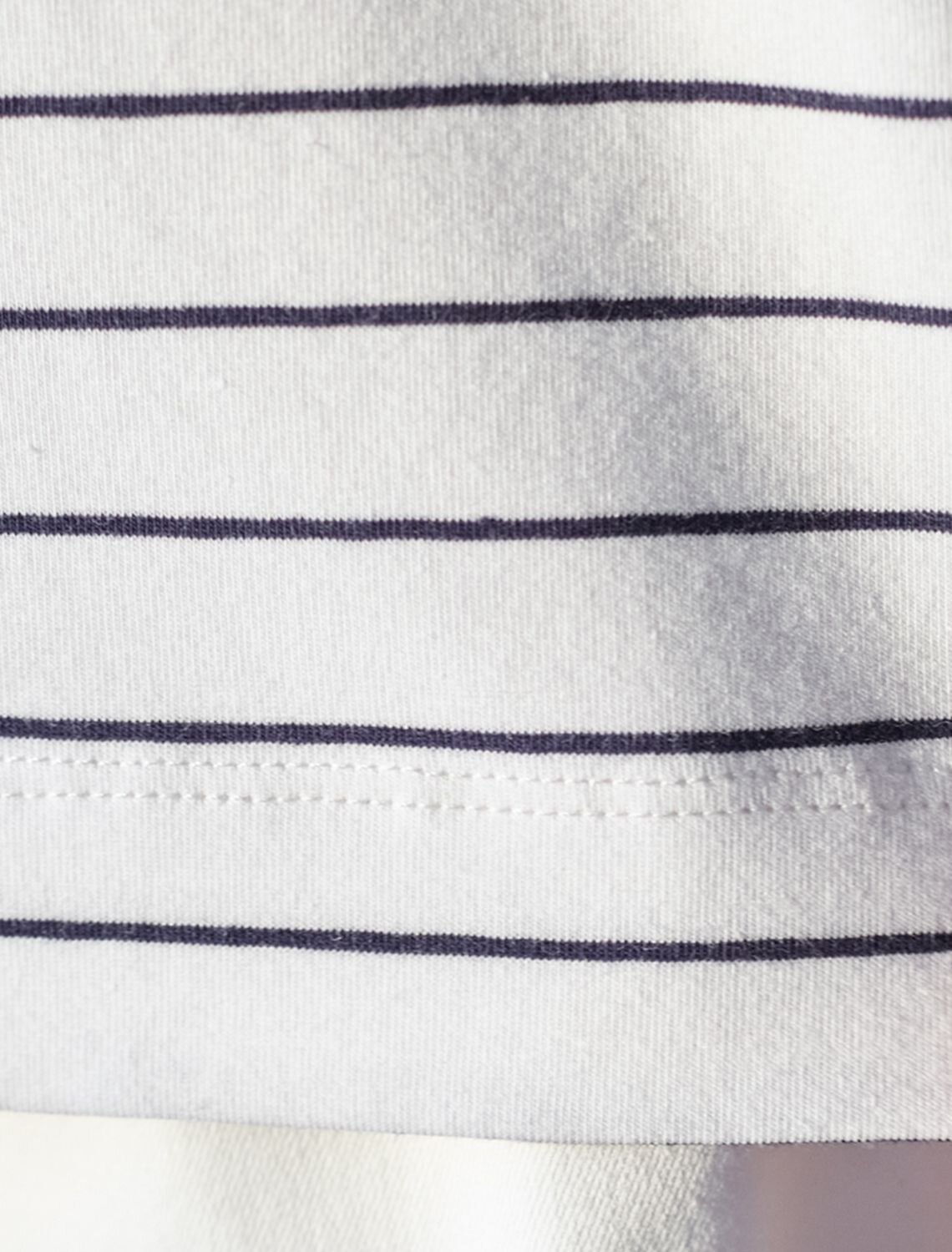 VILATTE Футболка 580907 D49.100 белый-синий