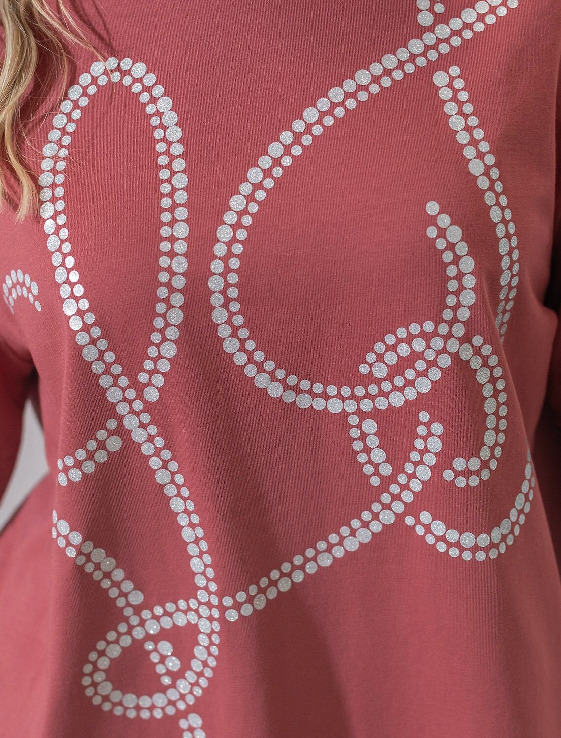 VILATTE Футболка 580922 D49.145 т.коралл_vilatte